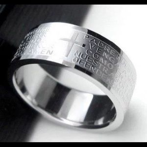 ☀️ Unisex ✝️ The Lord’s Prayer Ring ✝️